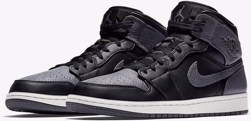 Jordan 1 top black grey