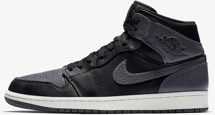 에어 조던 1 레트로 미드 '다크 그레이' 554724-041 Lookbook 에어 조던 1 레트로 미드 '다크 그레이' 554724-041