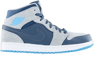 Air Jordan 1 Retro Mid 'Biru Serbuk Gelap' 554724-406 Buy Air Jordan 1 Retro Mid 'Biru Serbuk Gelap' 554724-406