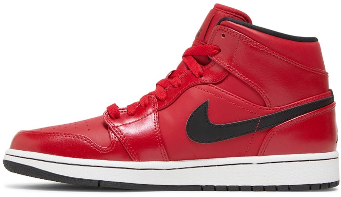 Air Jordan 1 Retro Mid 'Gym Red' 2014 554724-602 Lookbook Air Jordan 1 Retro Mid 'Gym Red' 2014 554724-602