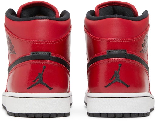 Air Jordan 1 Retro Mid 'Gym Red' 2014 554724-602 Details for Air Jordan 1 Retro Mid 'Gym Red' 2014 554724-602