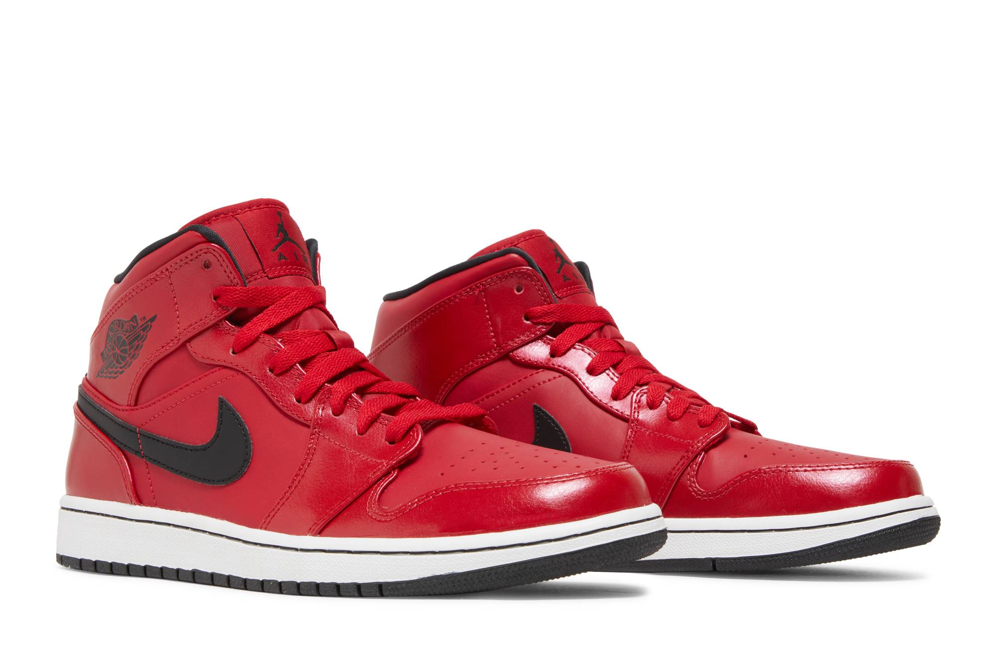 Cheap Air Jordan 1 Retro Mid 'Gym Red' 2014 Orisinil Indonesia 554724-602