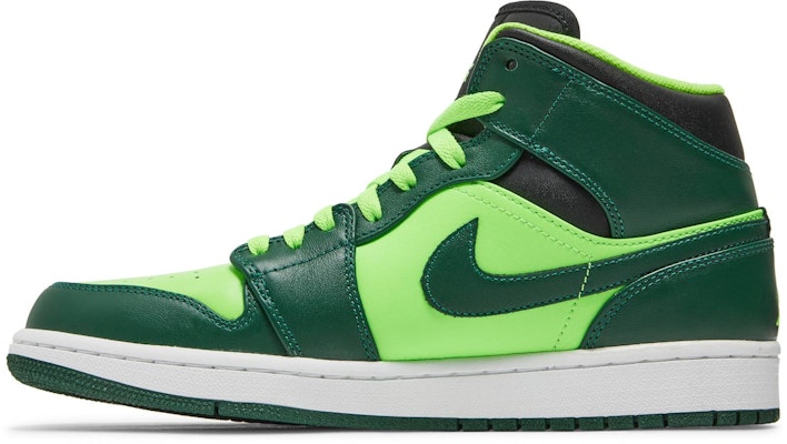 Air Jordan 1 Retro Mid 'Hulk' 554724-330 Lookbook Air Jordan 1 Retro Mid 'Hulk' 554724-330