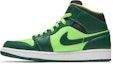 Lookbook Air Jordan 1 Retro Mid 'Hulk' 554724-330 (Warna Hijau)