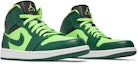 Cheap Air Jordan 1 Retro Mid 'Hulk' 554724-330 (Warna Hijau)