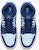 Air Jordan 1 Retro Mid 'Ice Blue' 554724-400 (Warna Biru Ais)