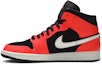 Lookbook Air Jordan 1 Retro Mid 'Infrared 23' 554724-061 (Warna Merah Infra)