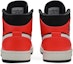 Details for Air Jordan 1 Retro Mid 'Infrared 23' 554724-061 (Warna Merah Infra)