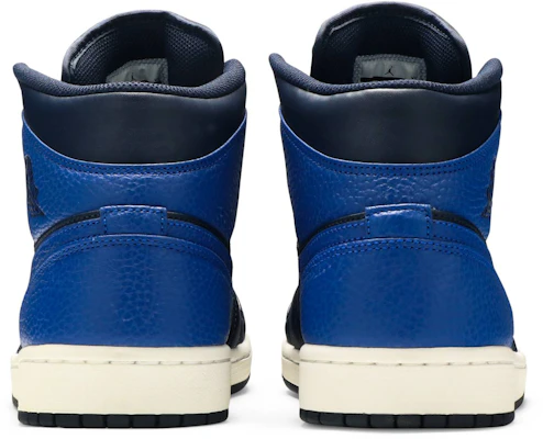 Air Jordan 1 Retro Mid 'Obsidian Royal' 554724-412 Details for Air Jordan 1 Retro Mid 'Obsidian Royal' 554724-412
