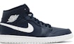 Buy Air Jordan 1 Retro Mid 'Obsidian Putih' 554724-402