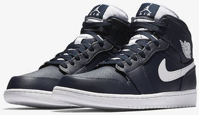 Air Jordan 1 Retro Mid 'Obsidian White' 554724-402 Order Air Jordan 1 Retro Mid 'Obsidian White' 554724-402