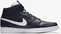 Air Jordan 1 Retro Mid 'Obsidian Putih' 554724-402