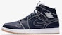 Air Jordan 1 Retro Mid 'RE2PECT' AH6342-402 Biru Klasik