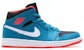 Air Jordan 1 Retro Mid 'Teal' 554724-308 (Warna Hijau Kebiruan)