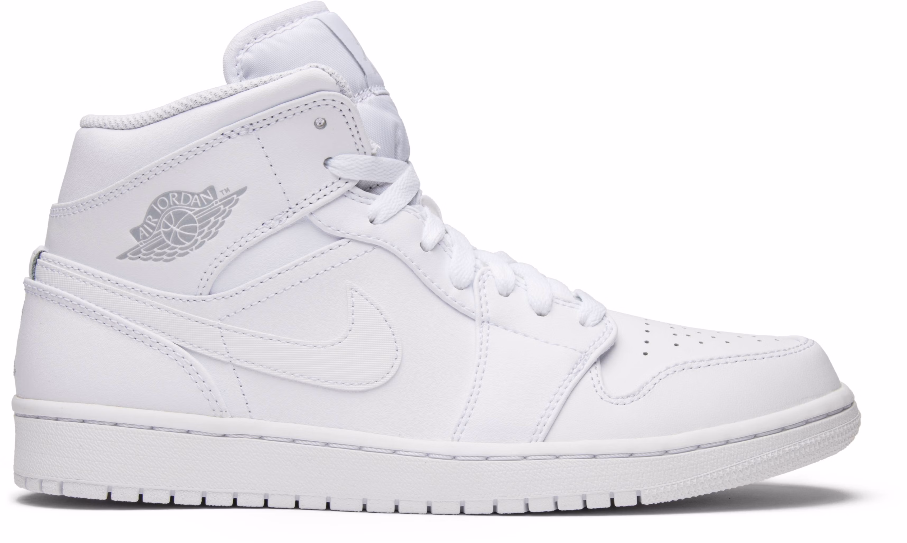 All white 2025 jordan 1 retro
