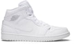 Buy Air Jordan 1 Retro Mid 'Triple White' 2017 554724-104