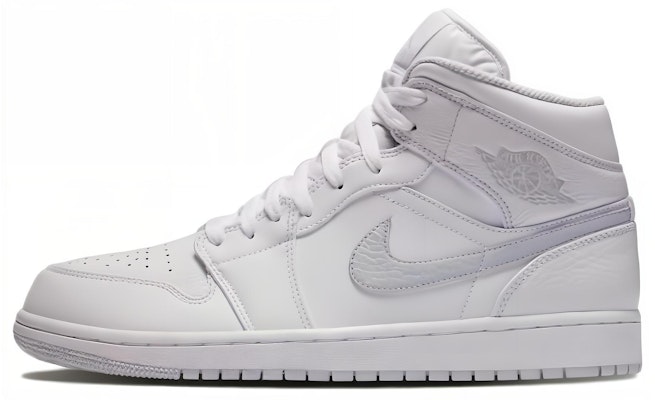 Air Jordan 1 復刻中幫『白金』554724-108 Buy Air Jordan 1 復刻中幫『白金』554724-108