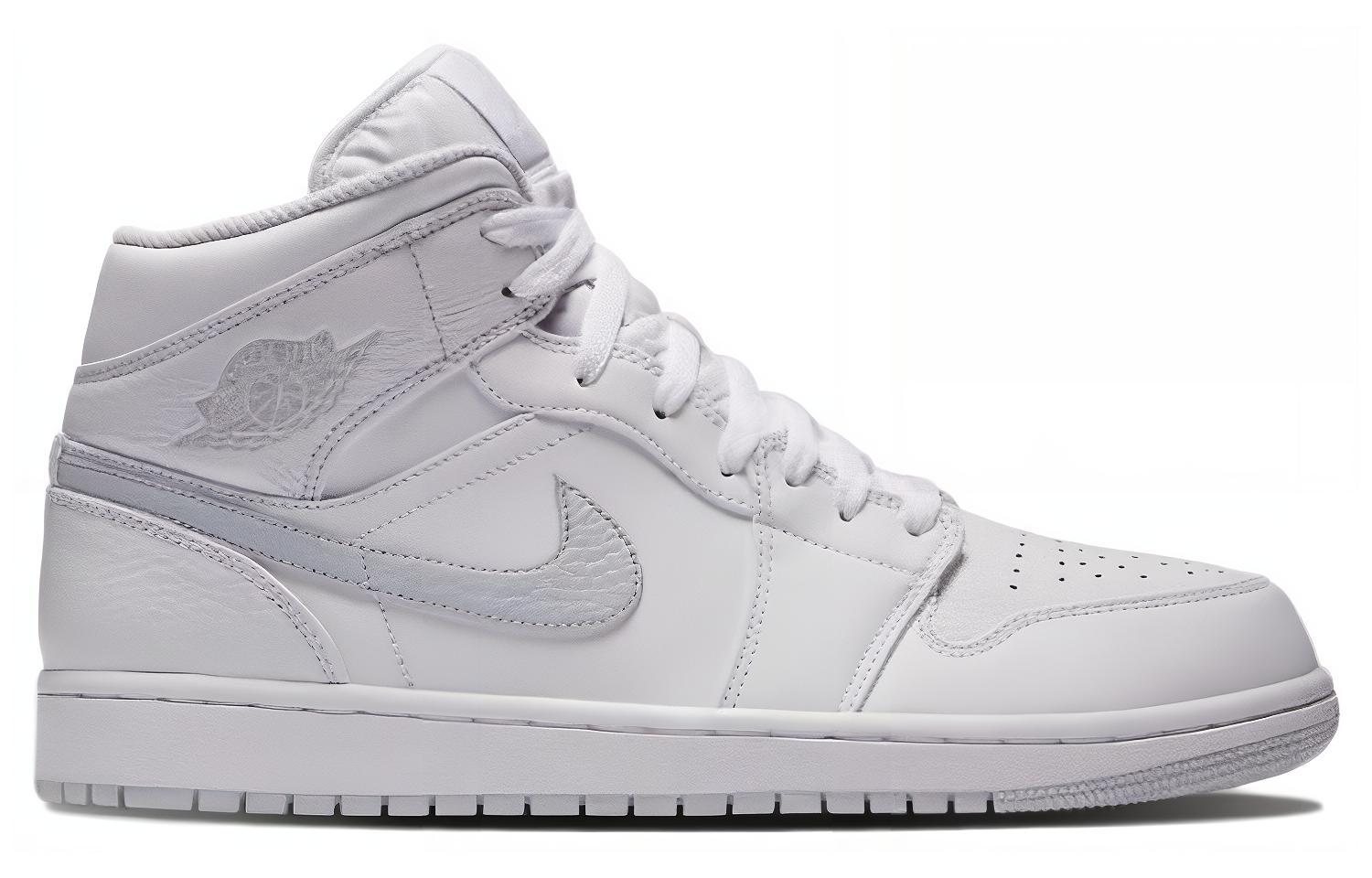 Order Air Jordan 1 復刻中幫『白金』554724-108