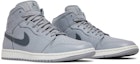 Cheap Air Jordan 1 Retro Mid 'Wolf Grey' 2017 554724-033