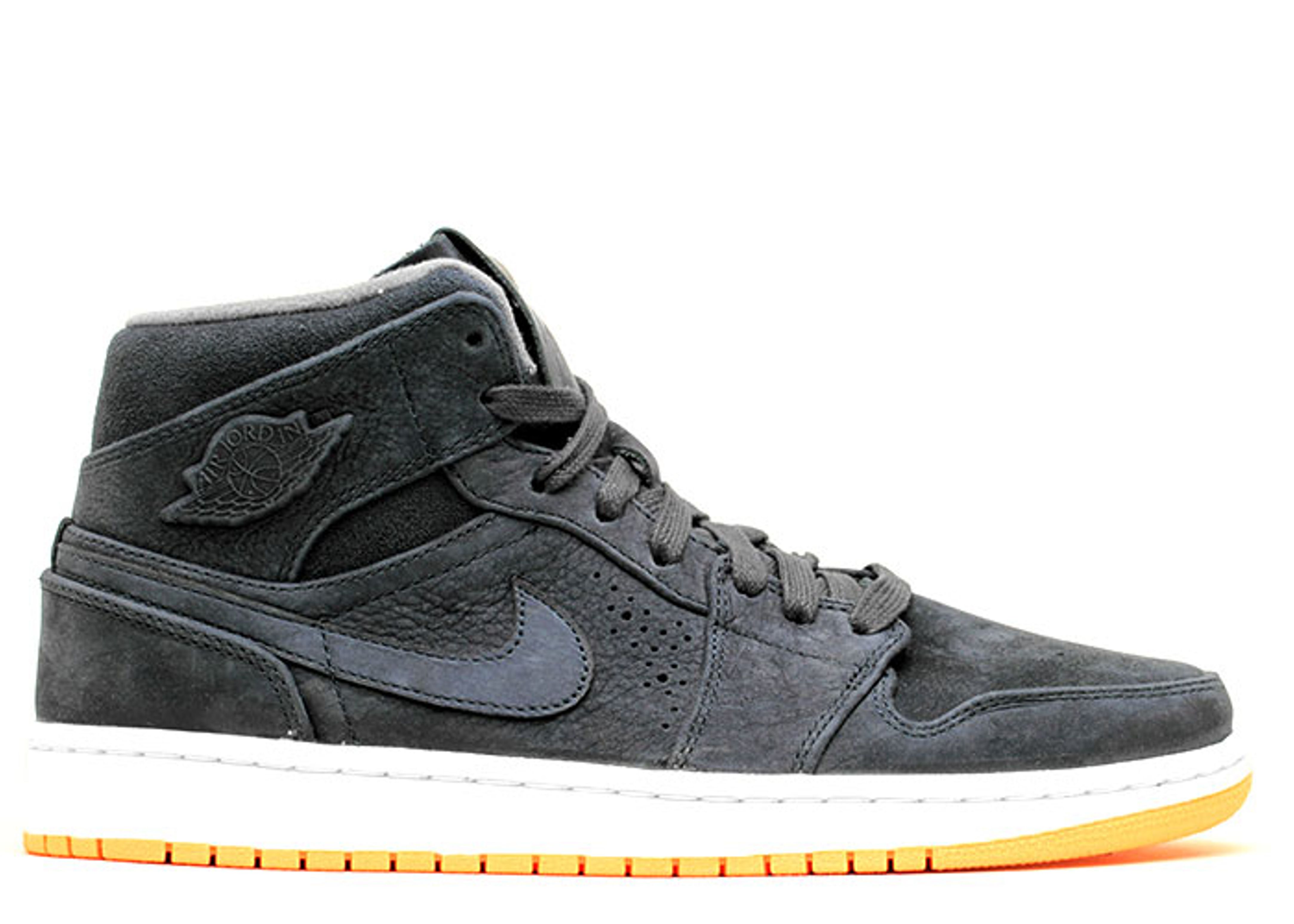 Air Jordan 1 Retro Mid Nouveau 'Obsidian' 629151-403