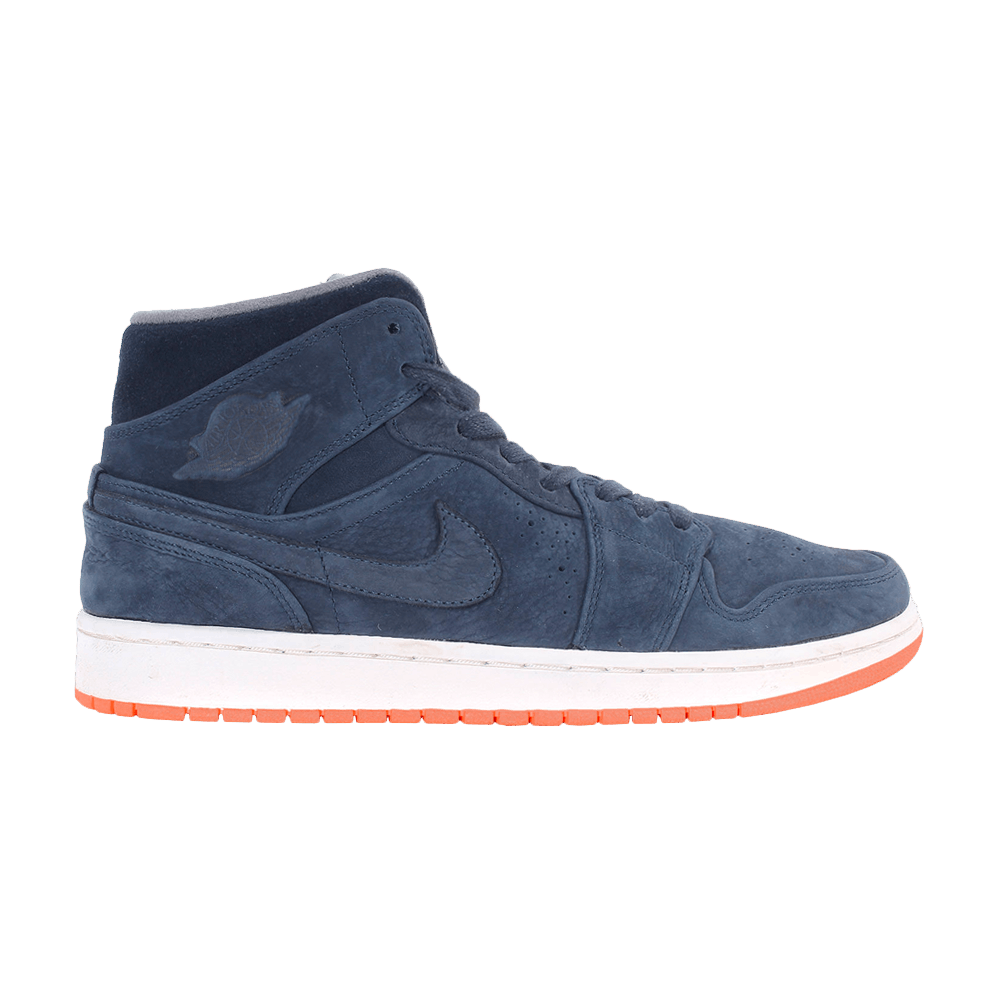 Air Jordan 1 Retro Mid Nouveau 'Obsidian' 629151-403