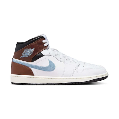 Jordan 1 Retro Mid SE 'Brown Blue Grey'
