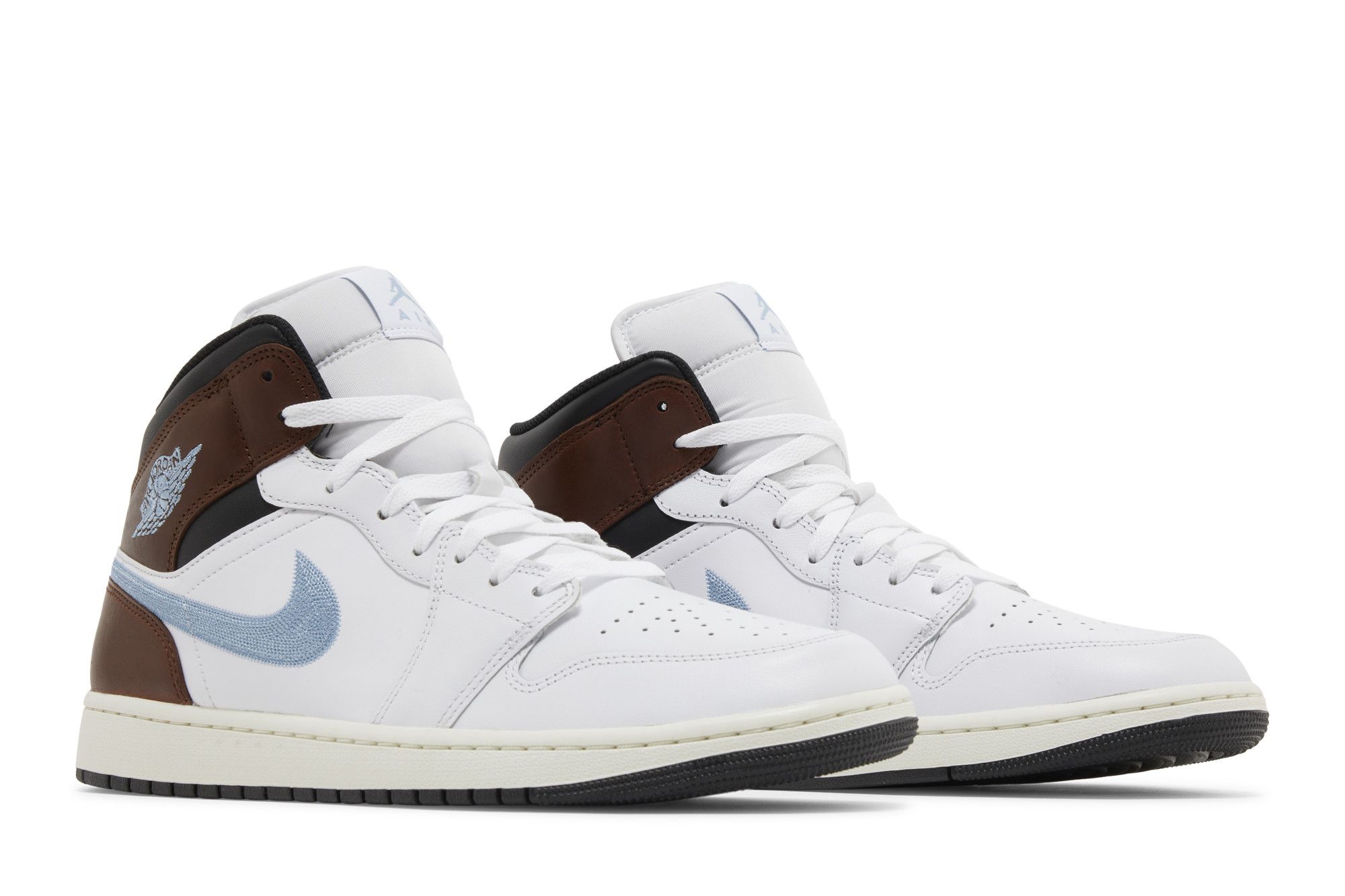 Cheap Air Jordan 1 Retro Mid SE ''Marrone Blu Grigio'' FQ7831-142