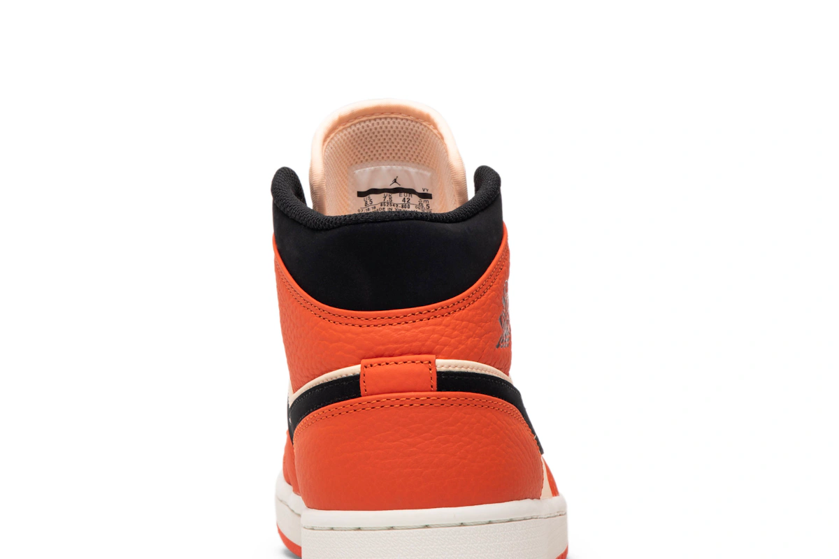 Air Jordan 1 Retro Mid SE 'Team Orange' 852542-800