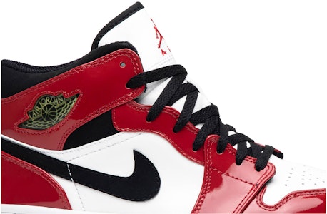 에어 조던 1 레트로 페이턴트 '시카고 불스' 2003 136085-106 Order 에어 조던 1 레트로 페이턴트 '시카고 불스' 2003 136085-106