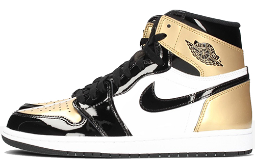 Jordan 1 Top3 Gold Toe 'Black Gold'