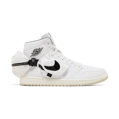 Jordan 1 Utility High 'White Black'