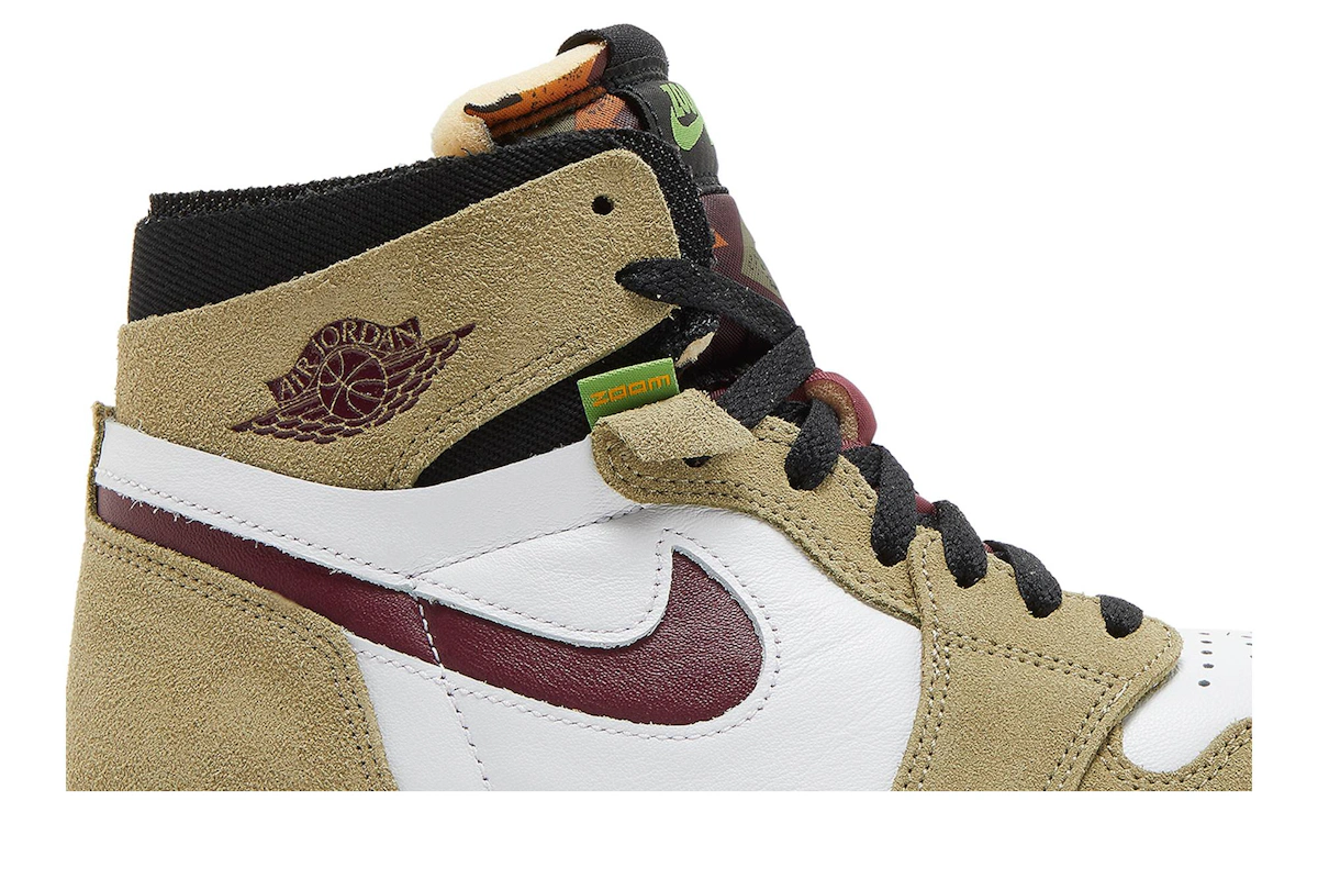 Air Jordan 1 Zoom Comfort 'Neutral Olive Cherrywood'