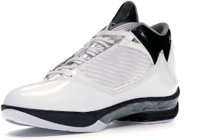 Jordan Air彪馬2009 AJ 24 輕便 高筒 復古籃球鞋 男款 白黑 Lookbook Jordan Air彪馬2009 AJ 24 輕便 高筒 復古籃球鞋 男款 白黑