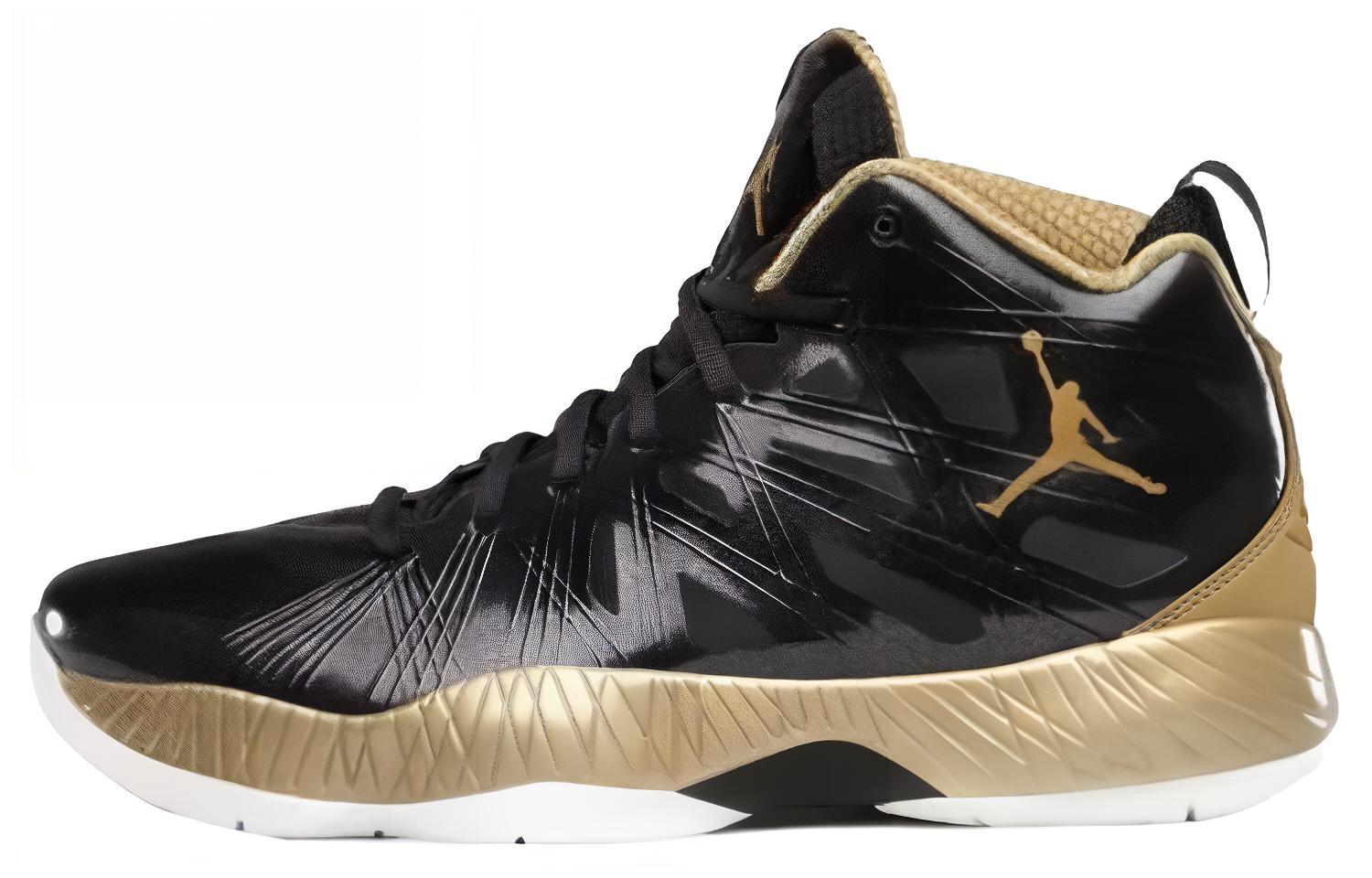 Air Jordan 2012 Lite 'Black Metallic Gold' 524922-054