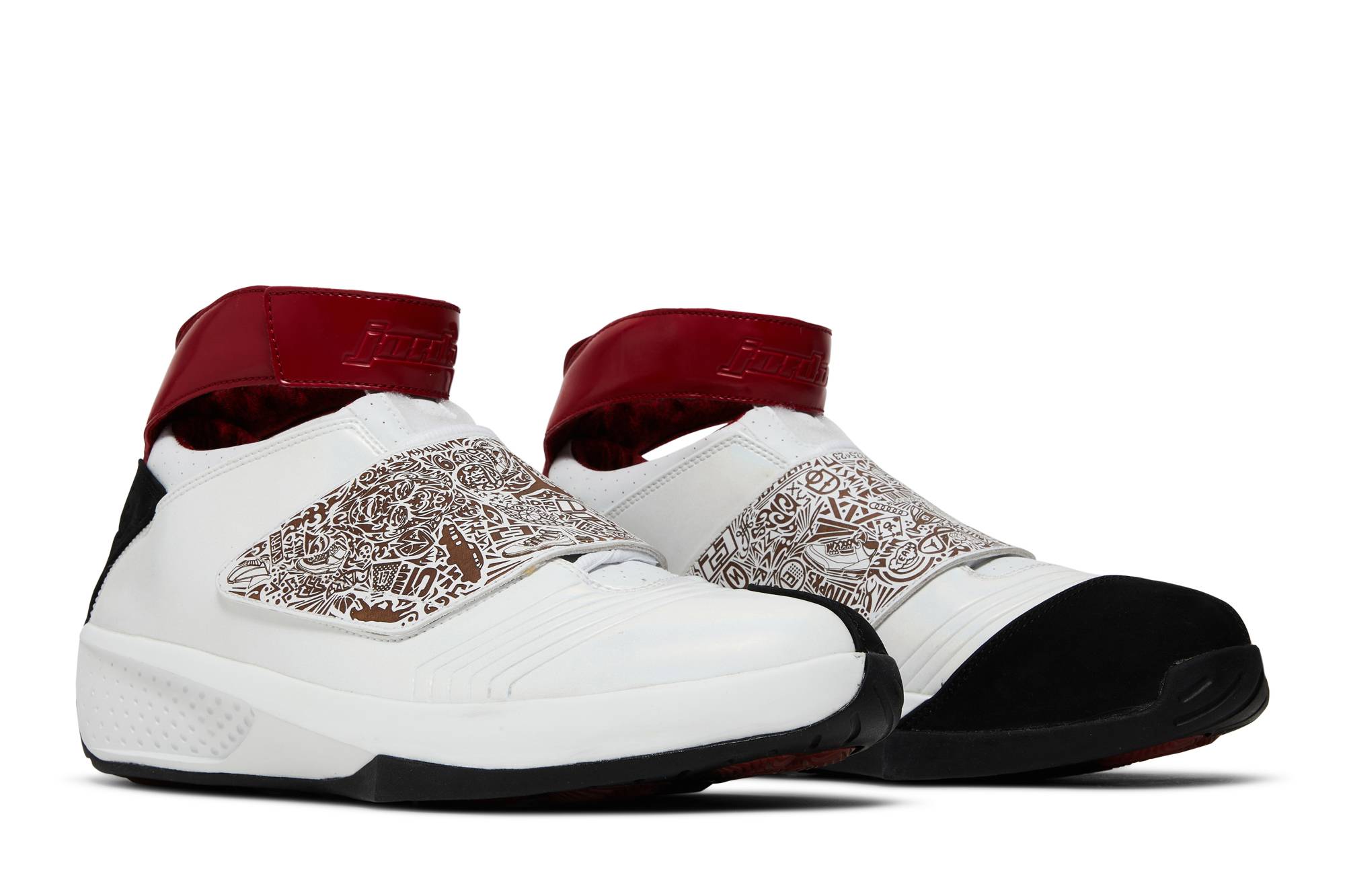 Cheap Air Jordan 20 OG '白/大学红' 310455-161