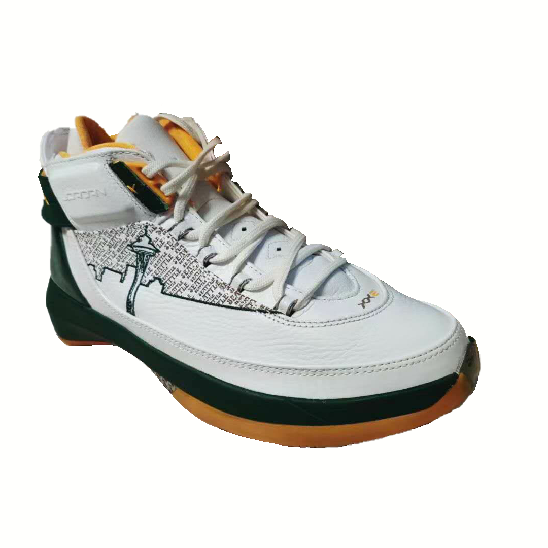 Lookbook Air Jordan 22 OG PE 'Ray Allen' Zapatillas Retro Legendarias. 317141-101