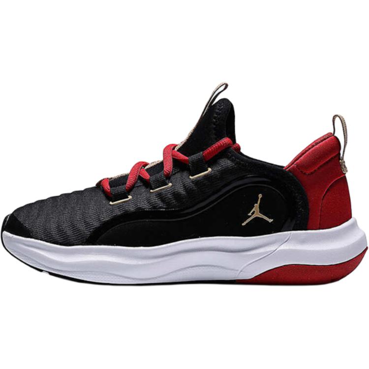 (Youth) Air Jordan 23/7.2 Easy On Black Red Low Basketball Shoes Comfortable Style HF3416-005