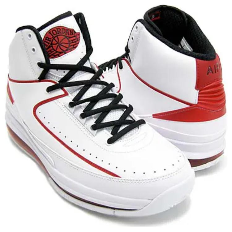 Lookbook 에어 조던 2.0 '화이트 바시티 레드' 455616-100