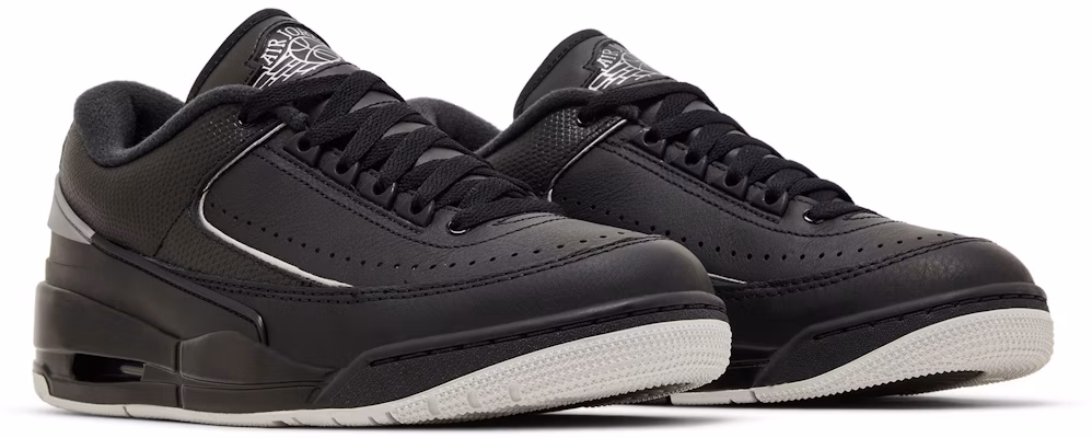 Air Jordan 2/3 'Black Metallic Silver' FD0383-001 Cheap Air Jordan 2/3 'Black Metallic Silver' FD0383-001