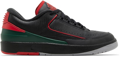 Air Jordan 2 Low 'Black/Fire Red' DV9956-006 Air Jordan 2 Low 'Black/Fire Red' DV9956-006