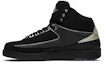 Lookbook Air Jordan 2 Retro 'Black Chrome' 2004 Hitam Krom 308308-001