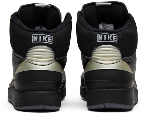 Air Jordan 2 Retro 'Black Chrome' 2004 Hitam Krom Retro 2004 308308-001 Details for Air Jordan 2 Retro 'Black Chrome' 2004 Hitam Krom Retro 2004 308308-001