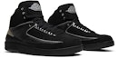 Cheap Air Jordan 2 Retro 'Black Chrome' 2004 Hitam Krom 308308-001