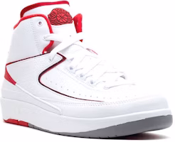 (Grade School) Air Jordan 2 Retro BG 'White Varsity' 395718-102 (Grade School) Air Jordan 2 Retro BG 'White Varsity' 395718-102