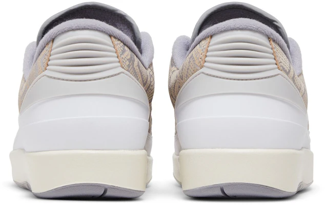 Air Jordan 2 復古低筒『蟒蛇』DV9956-100 Details for Air Jordan 2 復古低筒『蟒蛇』DV9956-100