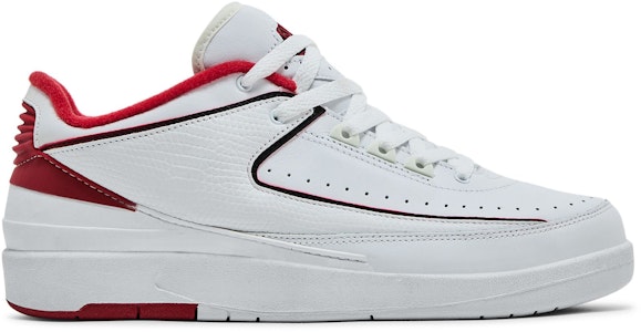 에어 조던 2 레트로 로우 '화이트 바시티 레드' 309837-101 Buy 에어 조던 2 레트로 로우 '화이트 바시티 레드' 309837-101