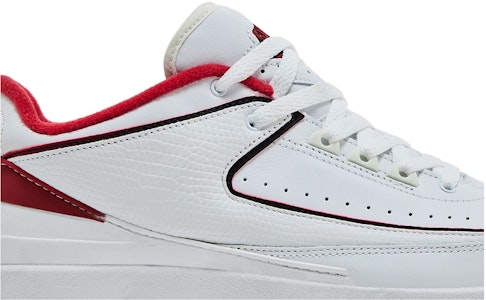 에어 조던 2 레트로 로우 '화이트 바시티 레드' 309837-101 Order 에어 조던 2 레트로 로우 '화이트 바시티 레드' 309837-101