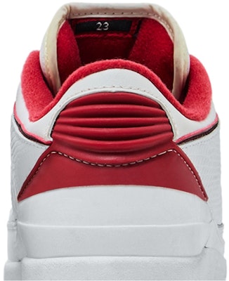 Air Jordan 2 Retro Low 'White Varsity Red' 309837-101 Sizing Air Jordan 2 Retro Low 'White Varsity Red' 309837-101