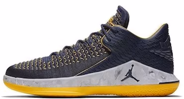 Air Jordan 32 Low PF 'Michigan Wolverines' AH3347-405 Air Jordan 32 Low PF 'Michigan Wolverines' AH3347-405