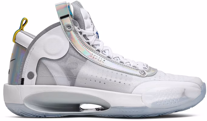Air Jordan 34 'White Metallic Silver' AR3240-101 Buy Air Jordan 34 'White Metallic Silver' AR3240-101